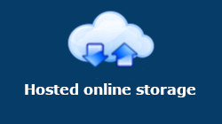 Hosted storage